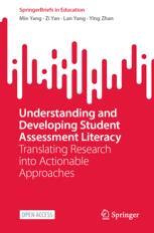 Understanding and developing student assessment literacy book cover